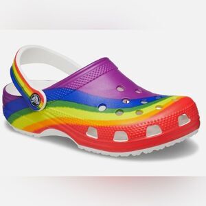 Rainbow Crocs